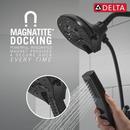 Delta Faucet Matte Black Two Handle Multi Function Bathtub & Shower Faucet (Trim Only) 