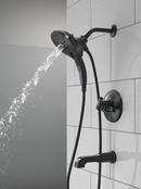 Delta Faucet Matte Black Two Handle Multi Function Bathtub & Shower Faucet (Trim Only) 