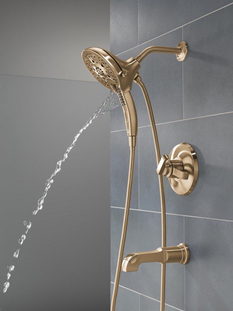 Delta Faucet Lumicoat Champagne Bronze Two Handle Multi Function Bathtub & Shower Faucet (Trim Only) 