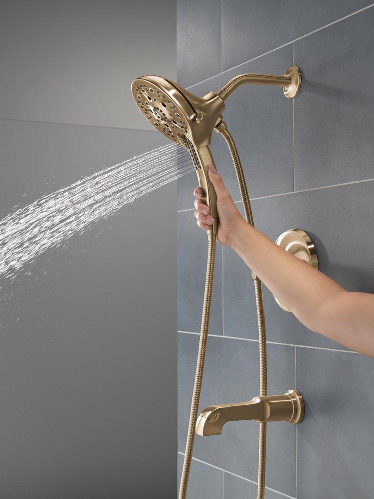 Delta Faucet Lumicoat Champagne Bronze Two Handle Multi Function Bathtub & Shower Faucet (Trim Only) 