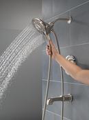 Delta Faucet Lumicoat&reg; Stainless Two Handle Multi Function Bathtub & Shower Faucet (Trim Only) 