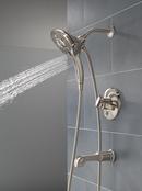 Delta Faucet Lumicoat&reg; Stainless Two Handle Multi Function Bathtub & Shower Faucet (Trim Only) 