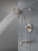 Delta Faucet Lumicoat&reg; Stainless Two Handle Multi Function Bathtub & Shower Faucet (Trim Only) 