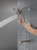 Delta Faucet Lumicoat&reg; Stainless Two Handle Multi Function Bathtub & Shower Faucet (Trim Only) 