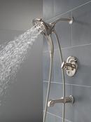 Delta Faucet Lumicoat&reg; Stainless Two Handle Multi Function Bathtub & Shower Faucet (Trim Only) 