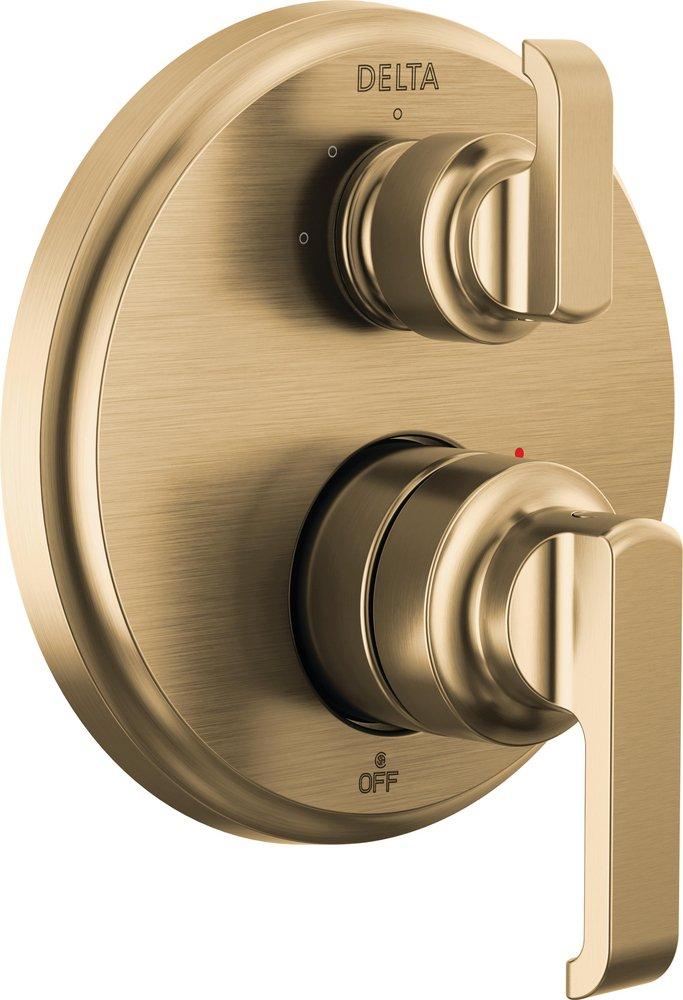 Delta Faucet Lumicoat Champagne Bronze Two Handle Bathtub & Shower Faucet (Trim Only) 