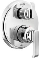 DELTA TETRA 14 SERIES INTEGRATED DIVERTER TRIM WITH 6-SETTING 