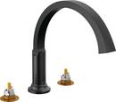 Roman Tub Faucet in Matte Black (Handles Sold Separately) (Trim Only)