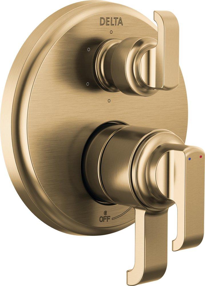 DELTA TETRA 17 SERIES INTEGRATED DIVERTER TRIM WITH 6-SETTING 