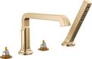 DELTA TETRA ROMAN TUB TRIM WITH HAND SHOWER 