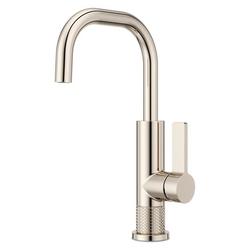 Single Handle Bar Faucet in Polished Nickel
