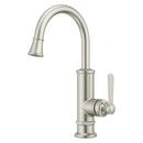 Single Handle Bar Faucet in Stainless Steel