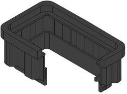 11 x 18 x 12 in. HDPE Water Meter Box