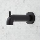 PRESSURE BALANCE TUB AND SHOWER SYSTEM MATTE BLACK 