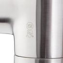 FREESTANDING TUB FAUCET WITH HAND SHOWER AND ROUGH-IN VALVE WITH STOPS BRUSHED NICKEL 