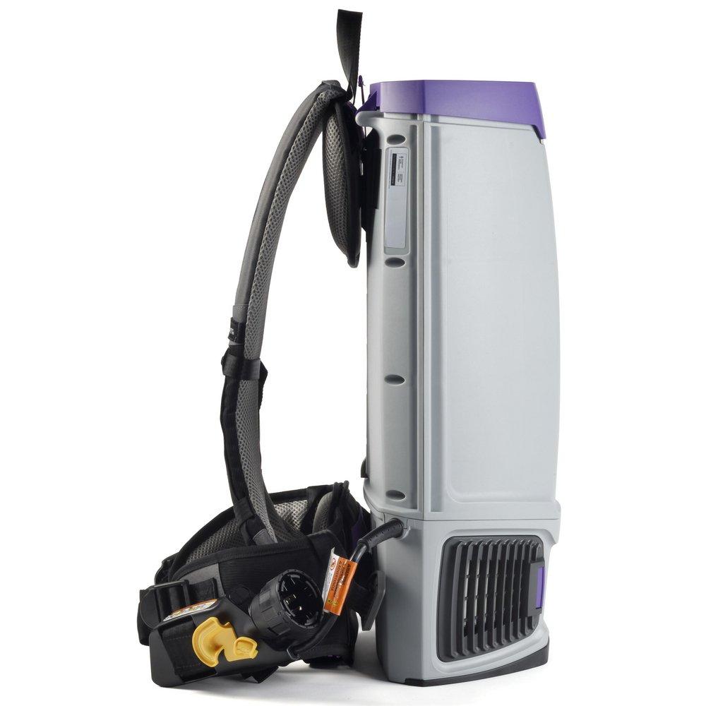 GOFIT 10 10 QT. BACKPACK VACUUM W/ XOVER MULTI-SURFACE TELESCOPING WAND TOOL KIT 