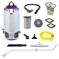 GoFit 10 10 qt. Backpack Vacuum with Xover Multi-Surface Telescoping Wand Tool Kit