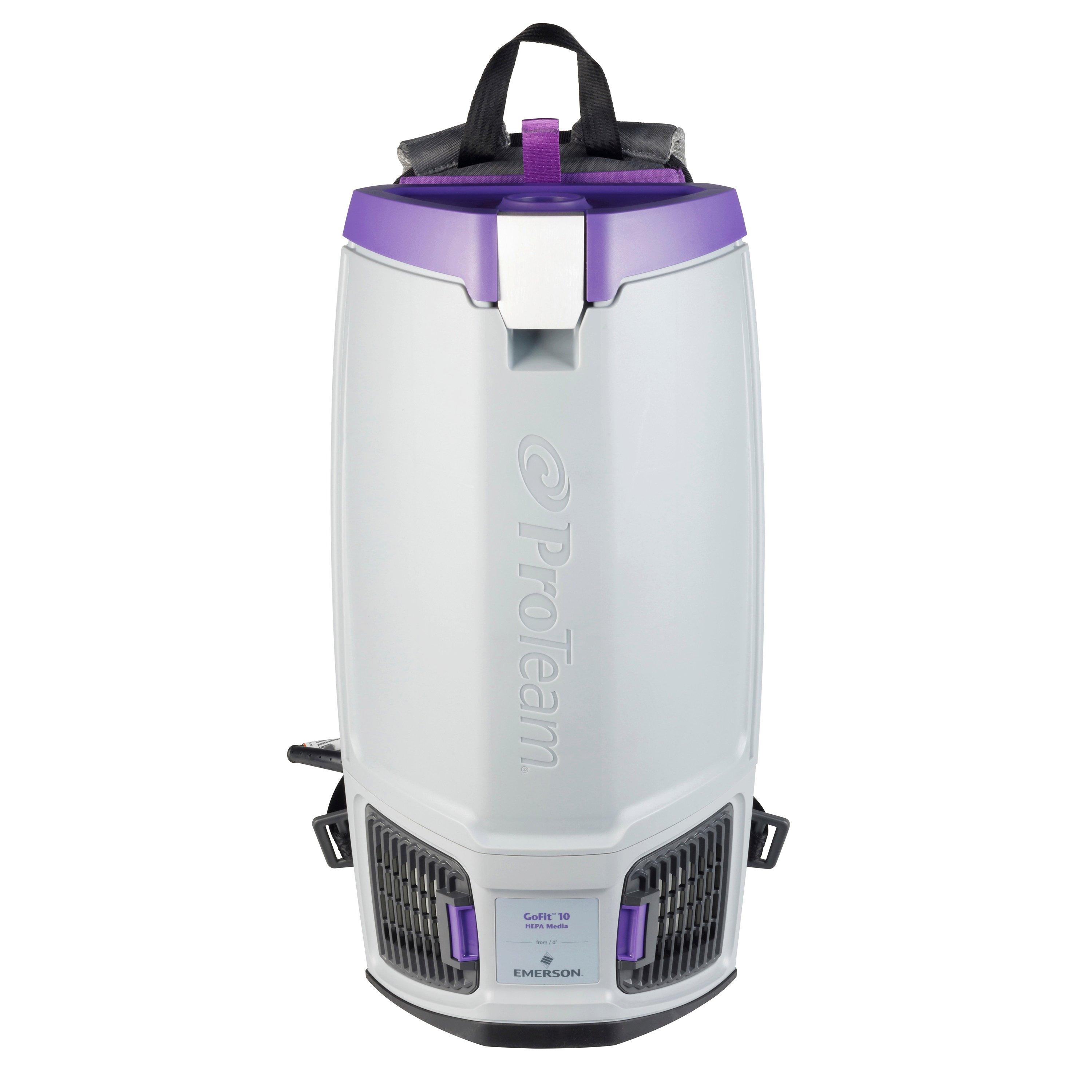 GoFit 10 10 qt. Backpack Vacuum with Xover Multi-Surface Telescoping Wand Tool Kit 