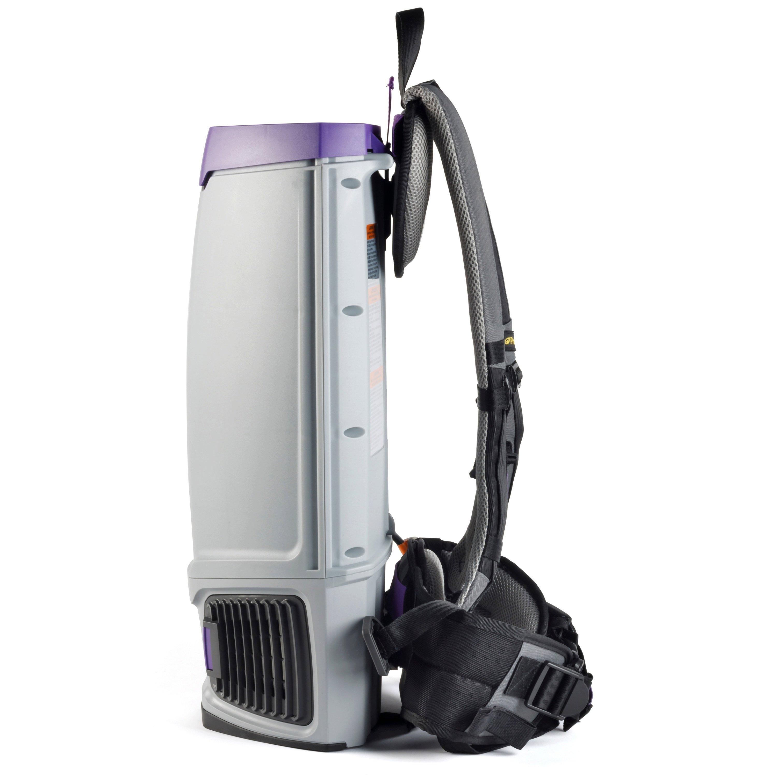 GoFit 10 10 qt. Backpack Vacuum with Xover Multi-Surface Telescoping Wand Tool Kit 