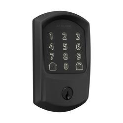 Smart Wifi Deadbolt with Keypad in Matte Black