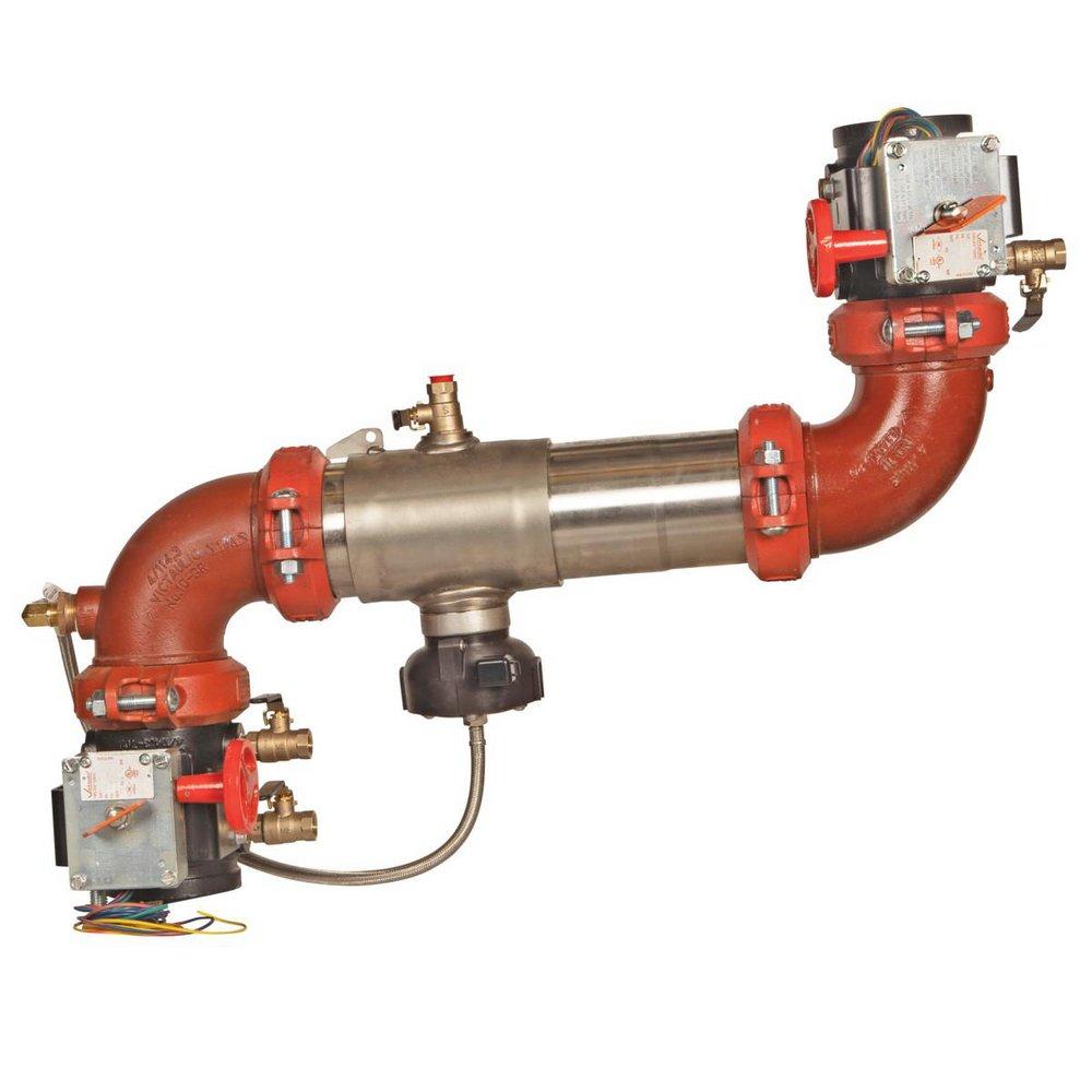 Ames Fire & Waterworks Stainless Steel 304 Stainless Steel Grooved Backflow Preventer 