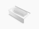 60 in. x 29 in. Alcove Bathtub with Left Drain