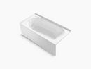 Sterling White 60 x 29-1/8 in. Alcove Bathtub in White 
