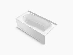 60 x 29-1/8 in. Alcove Bathtub Left Drain in White