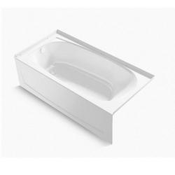 Alcove Bathtub with Left Drain