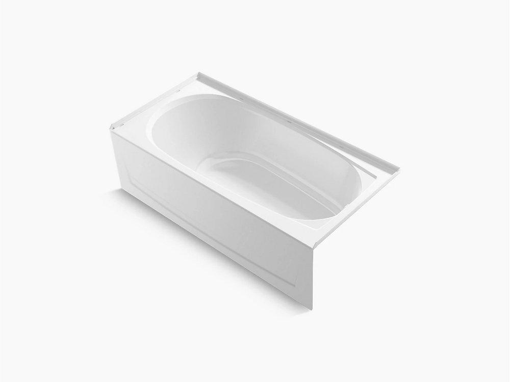 Alcove Bathtub with Right Drain 