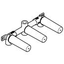 1/2 in. Threaded Wall Mount Two Handle Lavatory Faucet Valve 