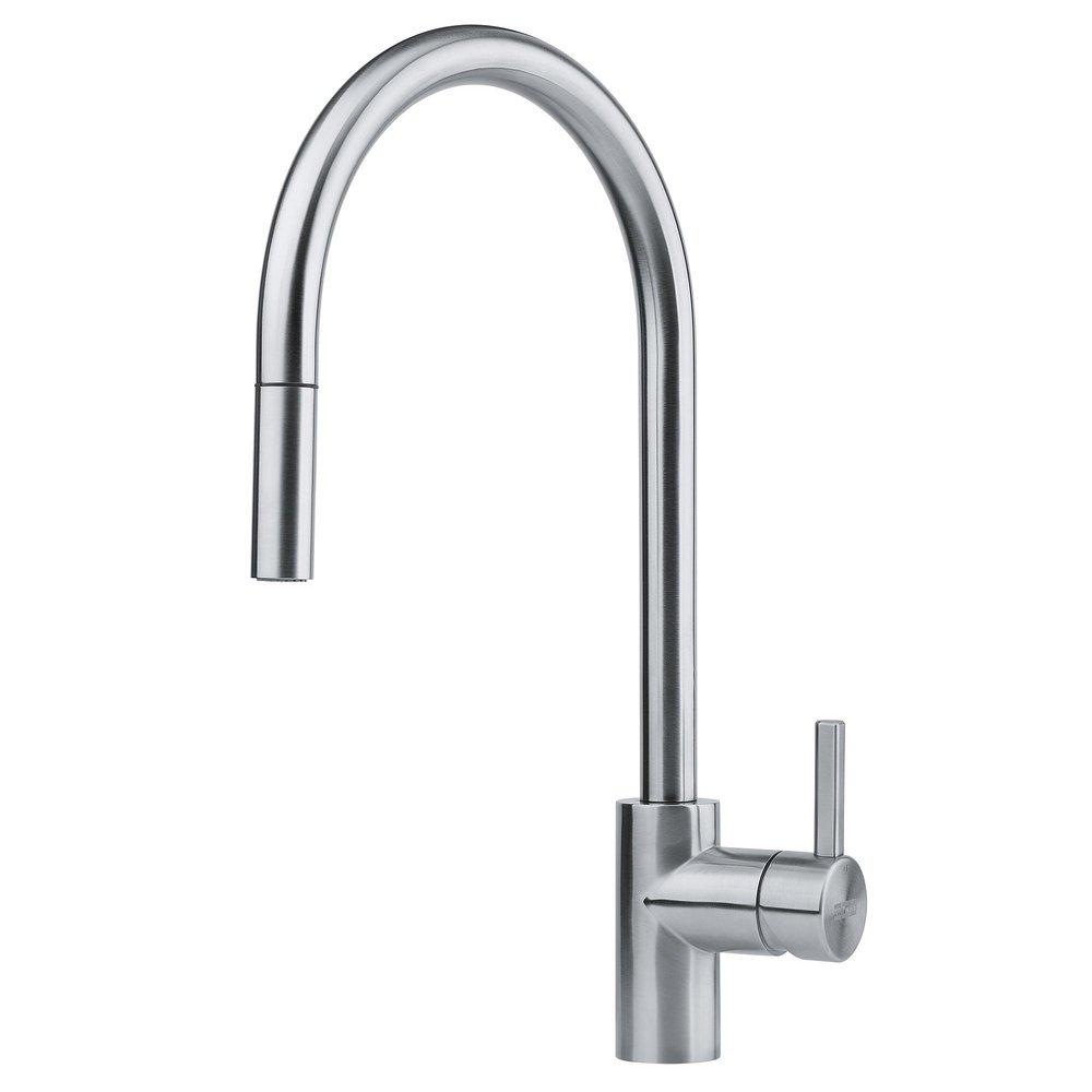 Single Handle Kitchen Faucet in Industrial Black 