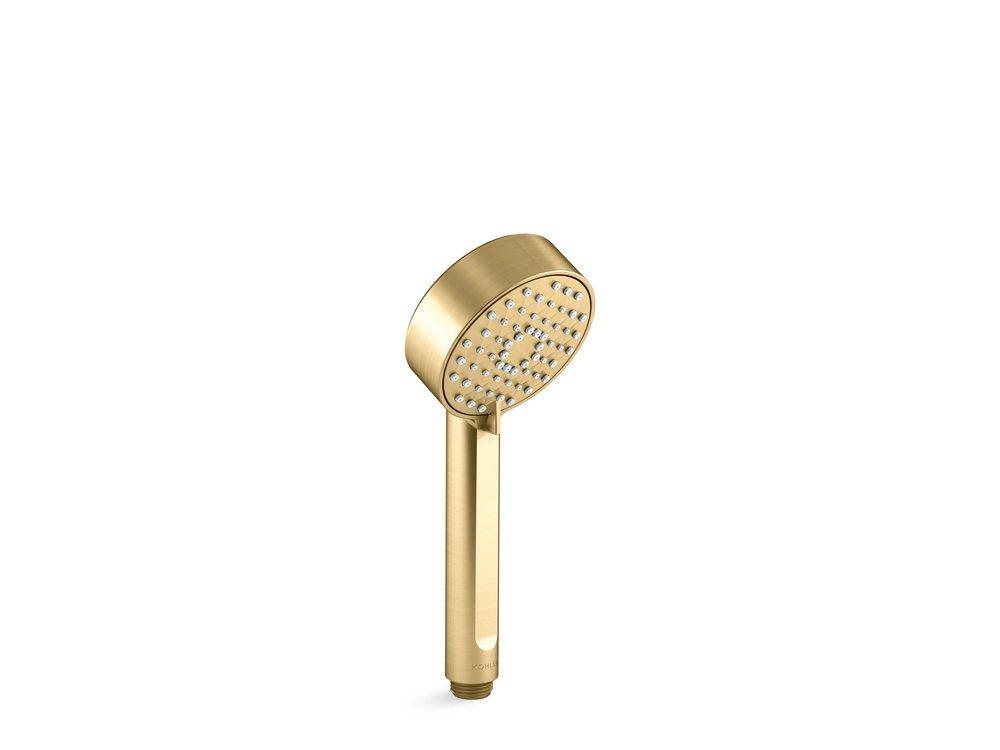AWAKEN G90 FOUR-FUNCTION HANDSHOWER - 2.5 GPM VIBRANT BRUSHED MODERNE BRASS 