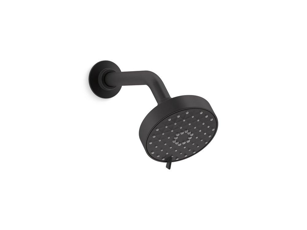 AWAKEN G110 THREE-FUNCTION SHOWERHEAD - 2.5 GPM MATTE BLACK 