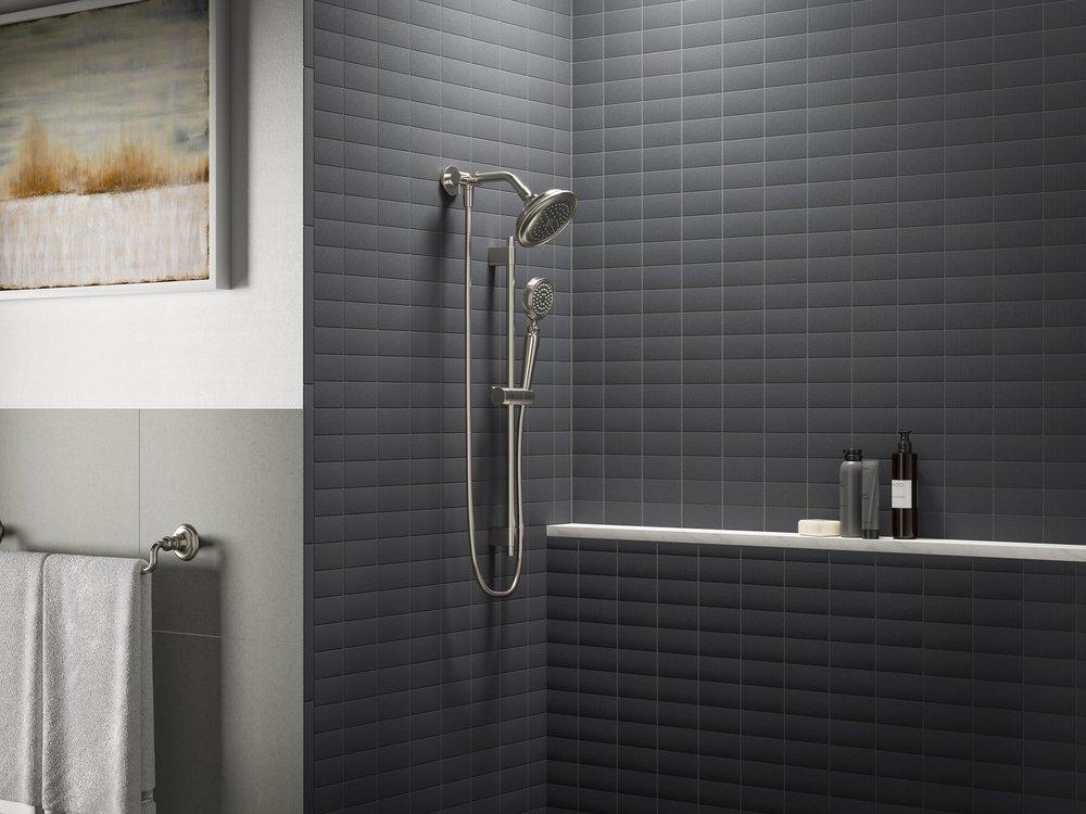 KOHLER Vibrant&reg; Brushed Nickel Single Function Hand Shower 