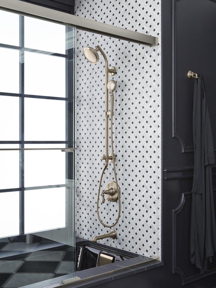 KOHLER Vibrant Brushed Bronze Single Function Hand Shower in (Shower Hose Sold Separately) 