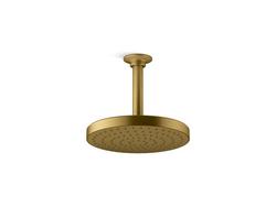 Single Function Showerhead in Vibrant&reg; Brushed Moderne Brass