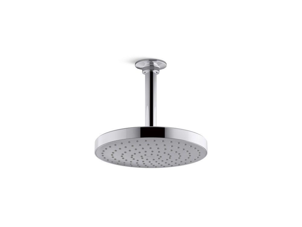 KOHLER Polished Chrome Single Function Showerhead 