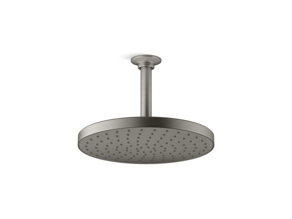 KOHLER Vibrant&reg; Brushed Nickel Single Function Showerhead 