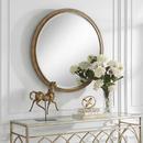 PARADISE ROUND MIRROR RATTAN 