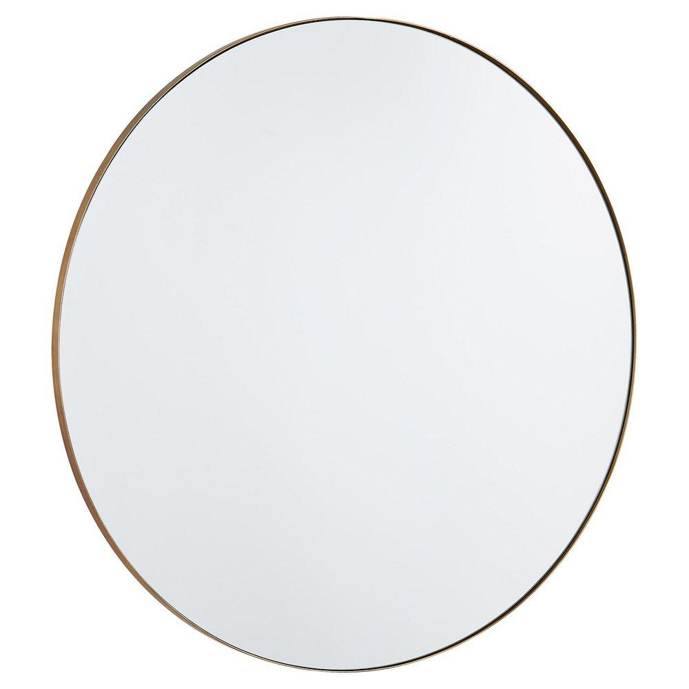 36" ROUND MIRROR - GLD 