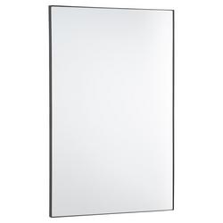 24 x 36 in. Rectangular Mirror in Matte Black