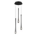 1.5W 3-Light G4 LED Pendant Light in Black