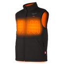 Milwaukee&reg; Black 12V 4 Piece Lithium-ion Polyester Heated Vest in Black 