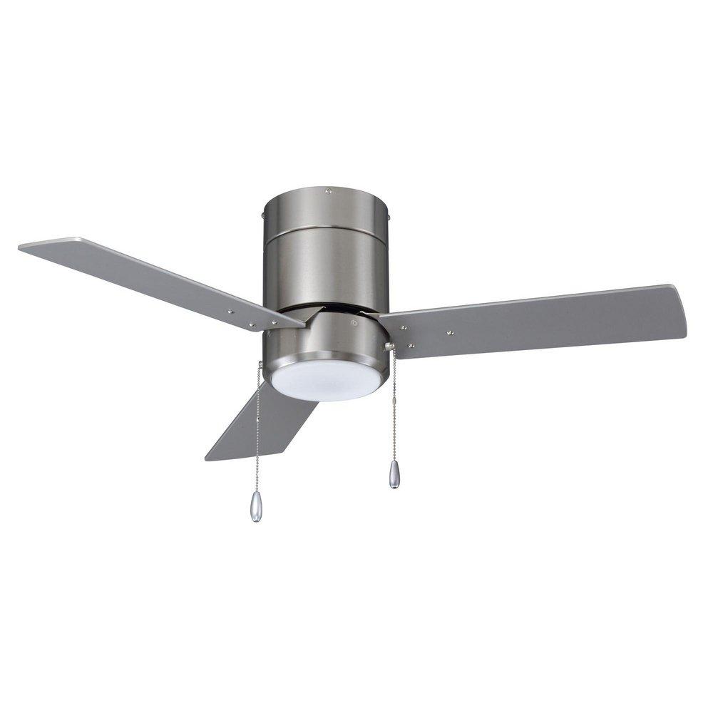 RP Lighting Brushed Nickel 42 in. 3-Blade Indoor Ceiling Fan 