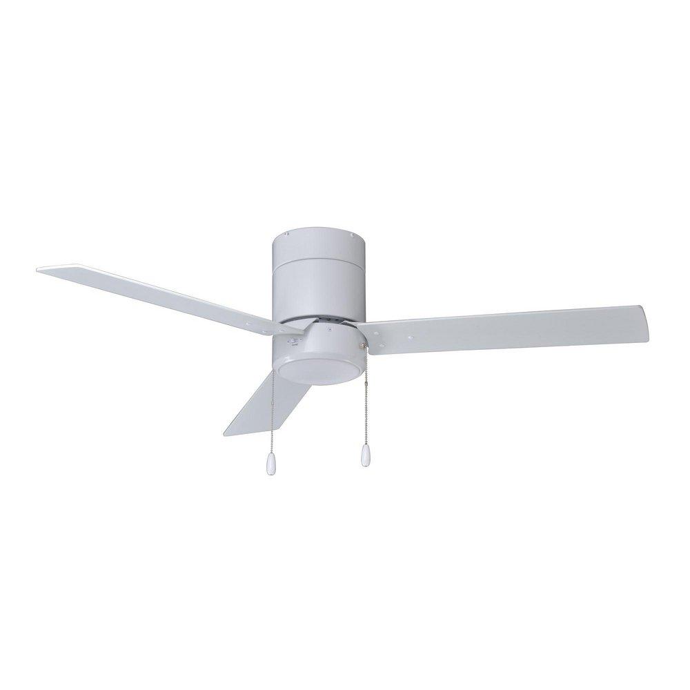 RP Lighting White 52 in. 3-Blade Indoor Ceiling Fan 