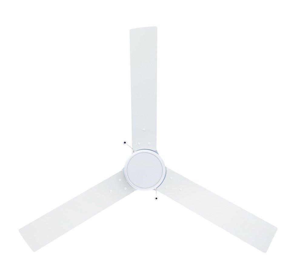 RP Lighting White 52 in. 3-Blade Indoor Ceiling Fan 