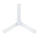 RP Lighting White 52 in. 3-Blade Indoor Ceiling Fan 