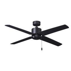 52 in. 4-Blade Indoor Ceiling Fan in Black