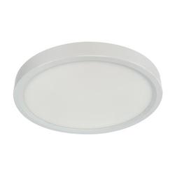 7 in. High Output Ultra Slim Round Disc 5CCT, Wet Listed in White